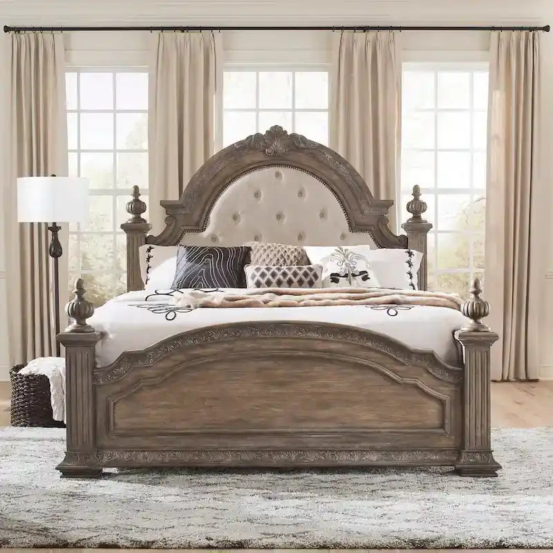 Carlisle Court Chestnut Finish Poster Bed