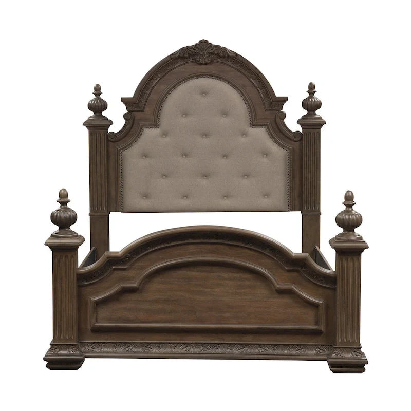 Chestnut Finish Poster Bed