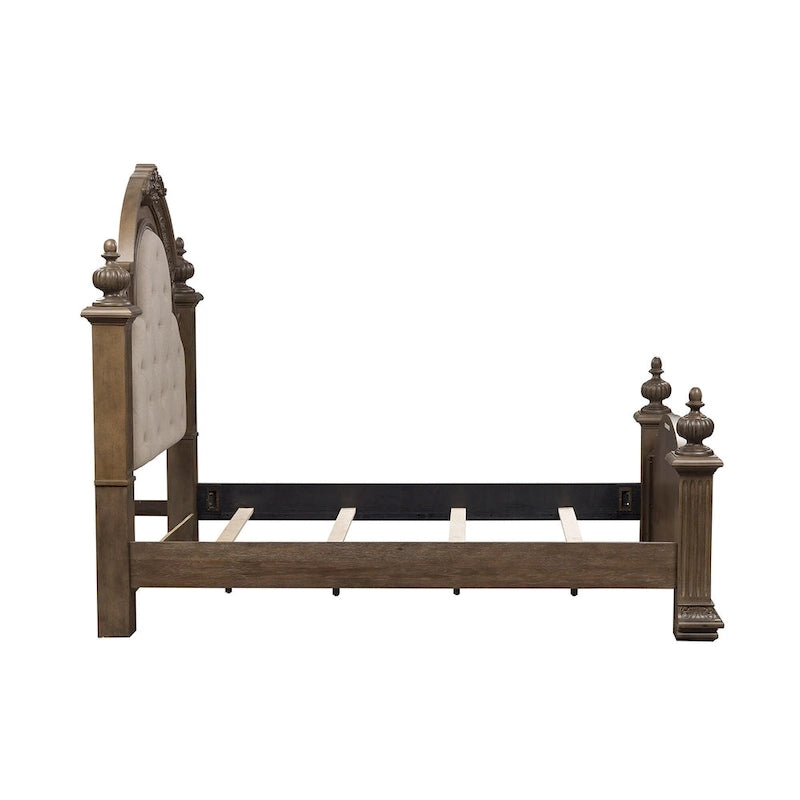 Chestnut Finish Poster Bed