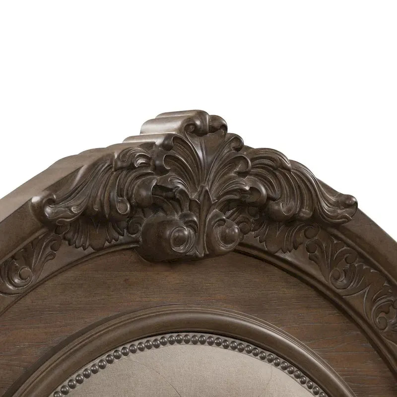 Himmelbett mit Kastanien-Finish