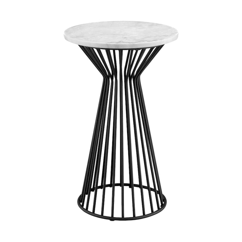 Keaton White and Black Pedestal