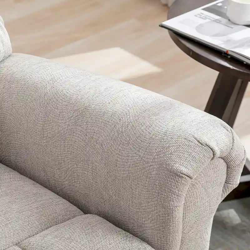 Oversized Rocker Manual Overstuffed Swivel Recliners for Big Man