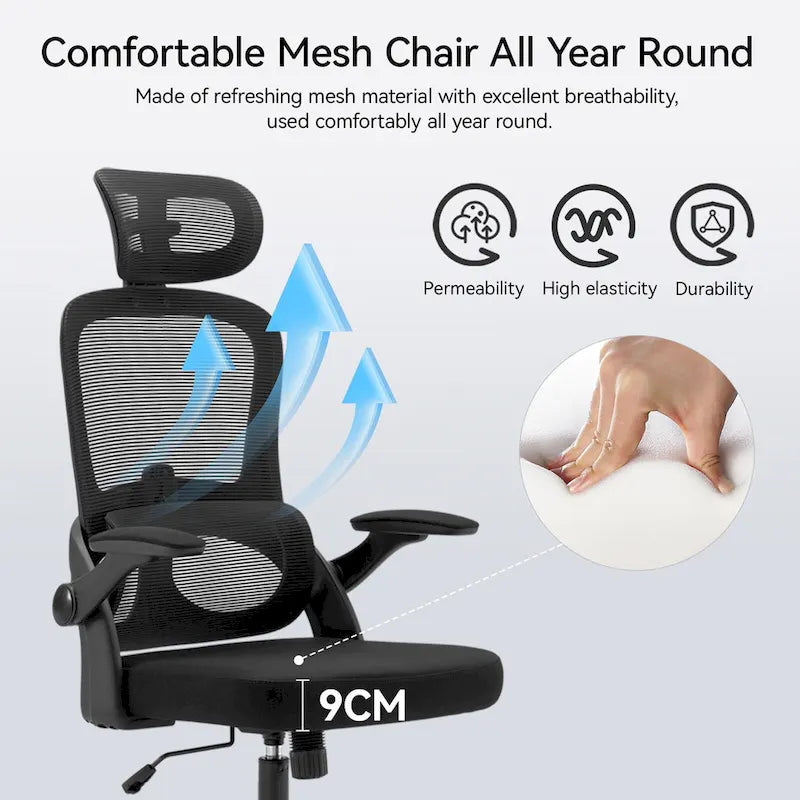 Ergonomic High Back Office Chair for Big and Tall