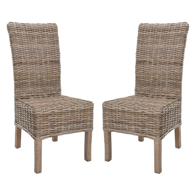 Unfinished Natural Wicker Dining Chair