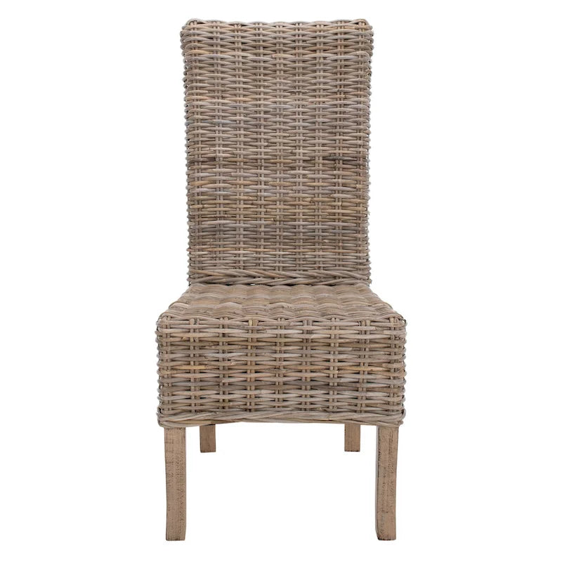 Unfinished Natural Wicker Dining Chair