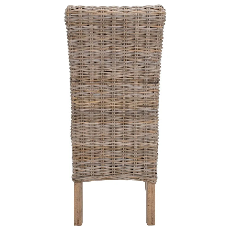 Unfinished Natural Wicker Dining Chair