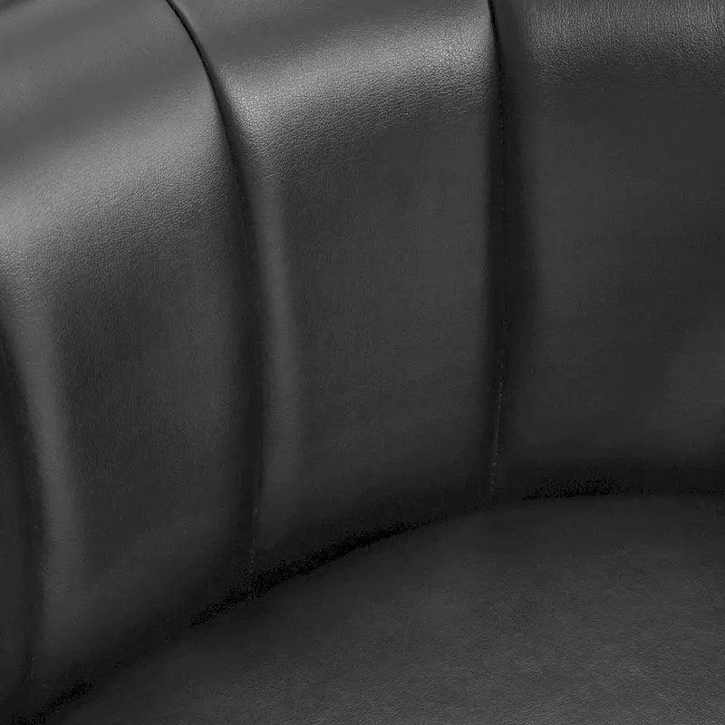 Moderne Barhocker mit niedriger Rückenlehne und Sitzhöhe für Tresen, Metallgestell