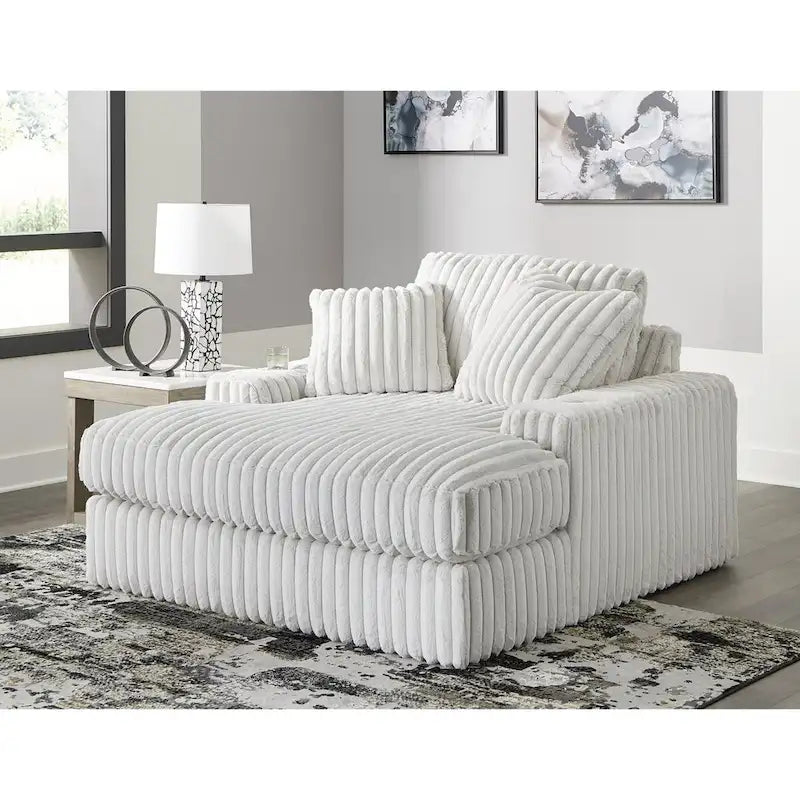 Signature Design by Ashley Stupendous Alloy Oversized Chaise - 64 W x 68 D x 41 H