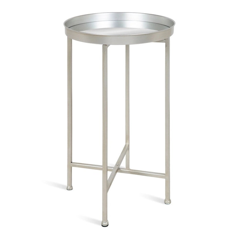 Round Metal Foldable Tray Table