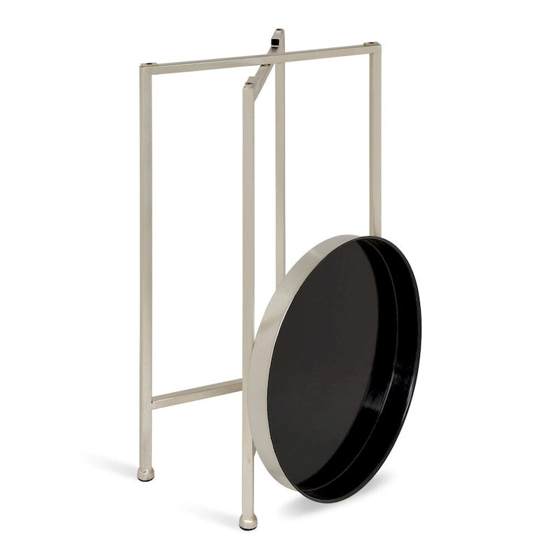 Round Metal Foldable Tray Table