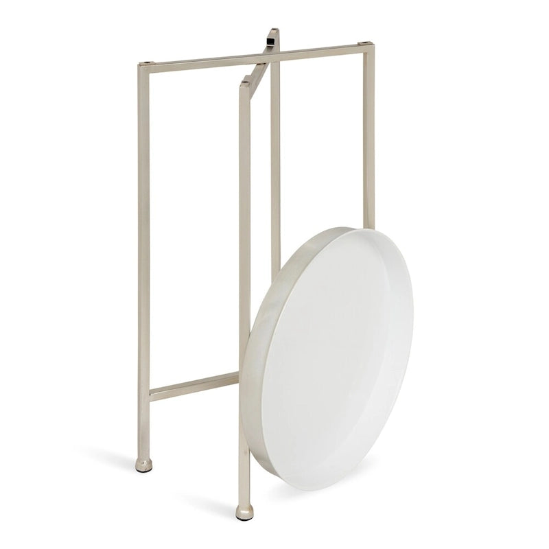 Round Metal Foldable Tray Table