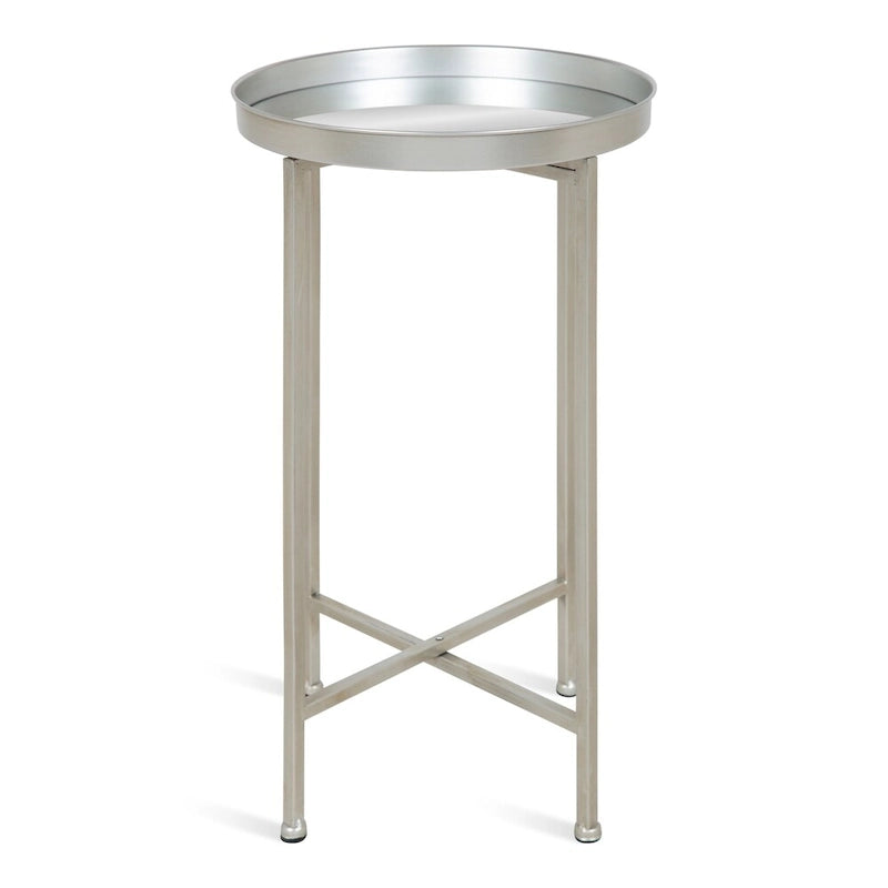 Round Metal Foldable Tray Table