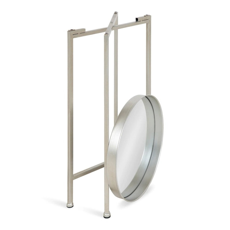 Round Metal Foldable Tray Table